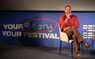 جمهور مهرجان البحر الأحمر السينمائي يحاور نجوم العالم