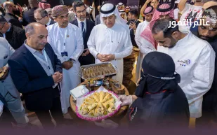 مطابخ عالمية تقدم أطباقها من التمور السعودية في الرياض (فيديو)
