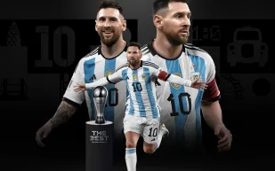 حفل جوائز "the best".. ليونيل ميسي أفضل لاعب في العالم