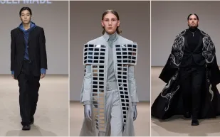 الملابس الرجالية في أسبوع دبي للموضة.. أناقة مبتكرة وتشكيلة غنية بالألوان