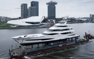 Royal Huisman تطلق "Project 406" أكبر يخت رياضي فاخر في العالم