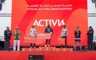 اختتام "ماراثون الرياض" بمشاركة أكثر من 20 ألف متسابق من مختلف دول العالم