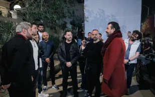 كريم عبدالعزيز مفاجأة "ولاد رزق 3".. والمستشار تركي آل الشيخ يكشف التفاصيل (صور)