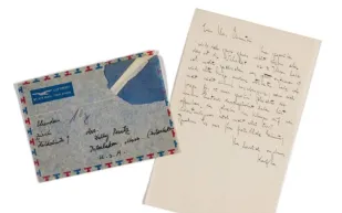 رسالة من الكاتب "فرانز كافكا" إلى "ألبرت أينشتاين" للبيع في مزاد