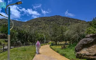 متنزه جدر في الباحة.. مقصد متميز لعشاق الاستمتاع بالطبيعة