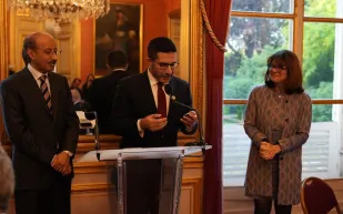 تكريم لصحيفة "عرب نيوز" في مجلس الشيوخ الفرنسي