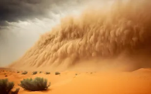 الأرصاد السعودية تكشف ظاهرة نادرة حدثت في حائل (فيديو)