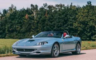 سيارة "Ferrari 550 Barchetta Pininfarin" النادرة للبيع بمزاد في ألمانيا