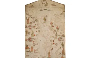 خريطة "بورتولان" النادرة من القرن 16 للبيع في مزاد