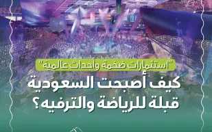 كيف أصبحت السعودية قبلة للرياضة والترفيه؟ (إنفوجراف)