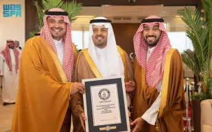 مهرجان ولي العهد للهجن يدخل موسوعة "جينيس" للمرة الرابعة