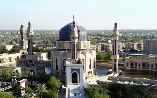 فيديو: ناقة وصغيرها يتجولان داخل حرم أم القرى