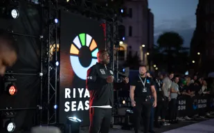 نجوم الملاكمة يتألقون في حفل استقبال "Riyadh Season Card Wembley Edition"