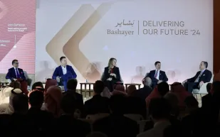 بتكلفة بلغت 5.8 مليار ريال.. الدرعية تضع حجر الأساس لحي القرين الثقافي والمنطقة الشمالية خلال "بشاير الدرعية 2024"