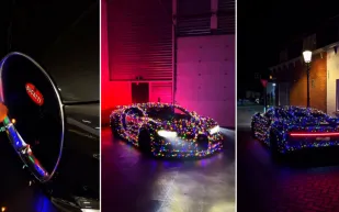 بـ4.25 مليون دولار.. بوغاتي شيرون تتحول إلى أغلى شجرة عيد ميلاد (فيديو)