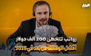 برواتب تتخطى 200 ألف دولار.. أفضل الوظائف عن بُعد في 2025 (فيديوجراف)