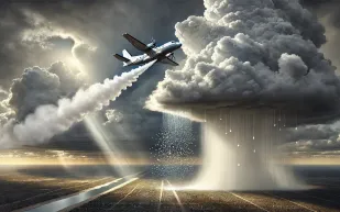 ما هي عمليات استمطار السحب التي بدأت في السعودية؟