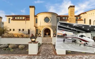 بسعر 19.5 مليون دولار.. قصر مهيب بمهبط طائرات و3 غرف نوم فقط!