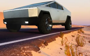 تسلا سايبرتراك تتحول إلى سيارة تخييم فضائية بتعديل مميز