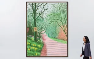 بيع لوحتين نادرتين لهوكني وديبنكورن بأكثر من 600 ألف دولار في مزاد فني