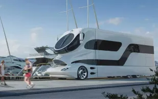 Marchi Mobile eleMMent.. مركبة فضائية فاخرة تسير علي الأرض بسعر 3 ملايين دولار 