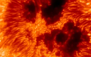 أكبر   تلسكوب بالعالم يلتقط صور نادرة لسطح الشمس