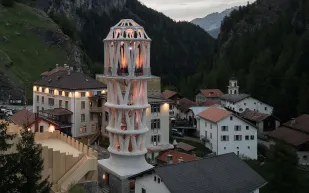 الكشف عن أطول مبنى مطبوع ثلاثي الأبعاد في العالم (فيديو)