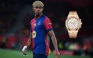 ساعة Audemars Piguet تُزيّن معصم لامين يامال في دوري الأبطال