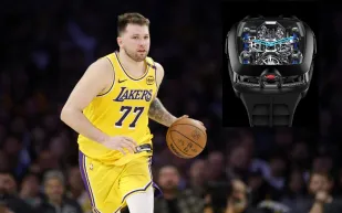 ساعة Bugatti Chiron Tourbillon تزيّن معصم لوكا دونتشيتش