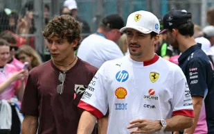 تشارلز لوكلير يتألق مع ريتشارد ميل في إصدار مستوحى من فورمولا 1