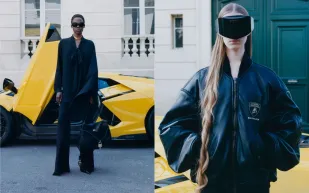 Balenciaga و Lamborghini يطلقان تعاونًا استثنائيًا يجمع بين الفخامة والسرعة