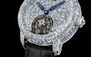 جاكوب آند كو تطلق ساعة Caviar Tourbillon الفاخرة بـ 373 ألماسة مخفية
