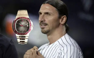 إبراهيموفيتش يتألق بساعة Patek Philippe نادرة في روما