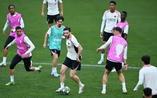 باريس سان جيرمان يستقر على تشكيلته لمواجهة إنتر في نهائي الأبطال