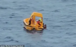 سقوط طفلة من سفينة في المحيط... وإنقاذها في اللحظات الأخيرة (فيديو)