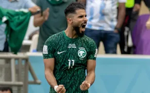 صالح الشهري يمنح الأخضر بداية تاريخية في الكأس الذهبية (فيديو)