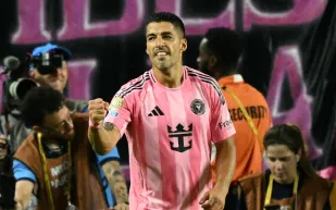 سواريز يحسمها بلمسة .. هدف وإنقاذ في ليلة إنتر ميامي أمام بالميراس (فيديو)