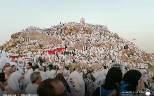 لحظات إيمانية.. بث مباشر لوقفة الحجاج على صعيد عرفات