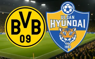 تشكيلة مباراة بروسيا دورتموند ضد أولسان هيونداي