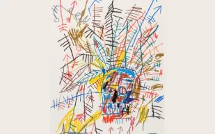 لوحة Indian Head للفنان جان ميشيل باسكيات في مزاد مرتقب