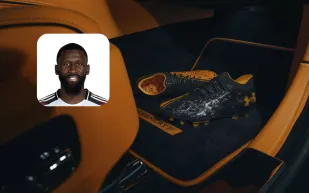 96 زوجًا فقط.. حذاء روديغر الجديد يسرق الأضواء