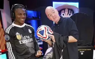 لقطة طريفة تُشعل افتتاح المونديال: IShowSpeed يعتلي عرش "فيفا" مؤقتًا! (فيديو)