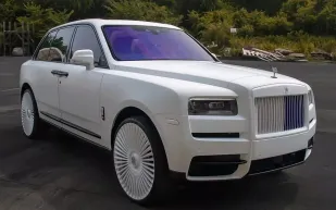 Cullinan Vert Edition.. تحفة مخصصة من رولز-رويس بتوقيع ليل أوزي (صور)