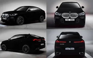 ثقب أسود على عجلات: BMW تكشف عن X6 بطلاء هو الأغمق في العالم