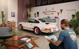 بورشه تطلق لوح أمواج بتصميم مستوحى من 911 Carrera RS 2.7 بسعر 3,000 دولار (فيديو) 