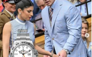 جون سينا يتألق بساعة Rolex في ويمبلدون.. وأناقة المشاهير تخطف الأنظار