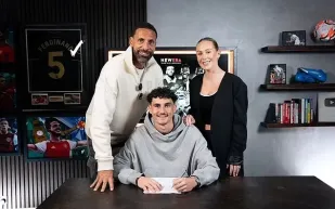 ابن ريو فرديناند يدخل البريميرليغ من بوابة برايتون