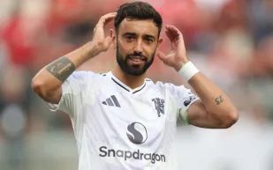 برونو فرنانديز يتألق مع مانشستر يونايتد بثنائية ضد وست هام (فيديو)