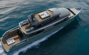 سان لورينزو SX120.. يخت فخم بمسبح متحرّك وتقنيات بحرية ثورية