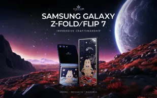 هاتف Galaxy Z بوجه لابوبو.. إصدار فني فاخر من كافيار وسامسونغ